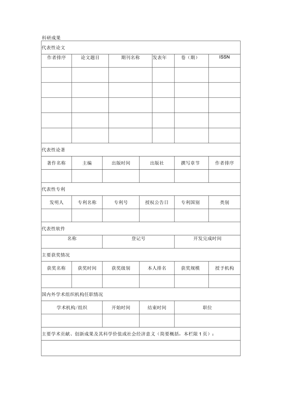 2023年度“西部之光”人才培养计划申请表.docx_第3页