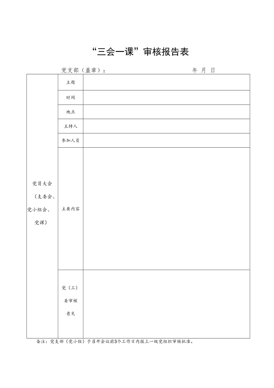 三会一课审核报告表.docx_第1页