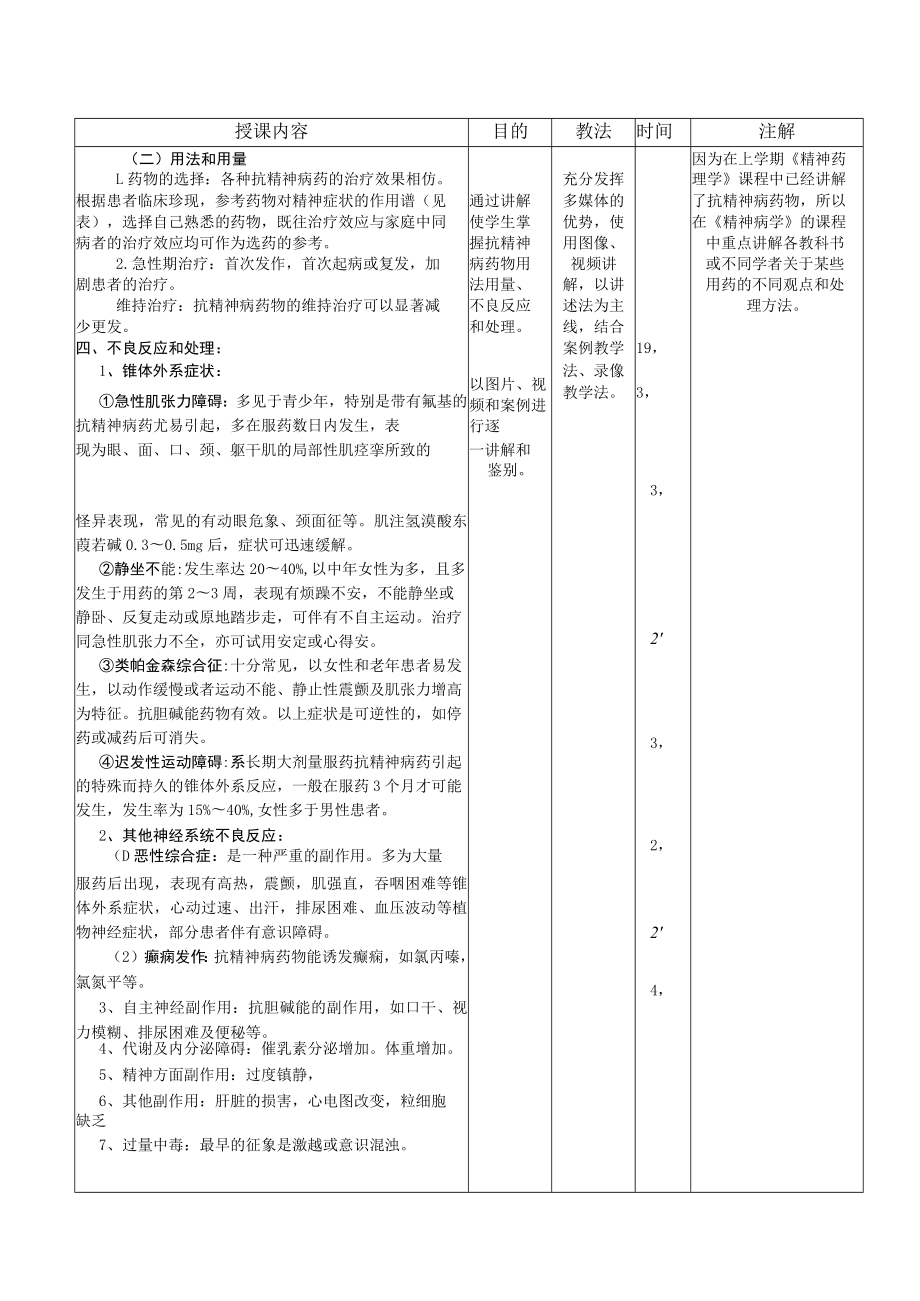 华北理工精神病学基础教案09精神障碍的治疗.docx_第3页