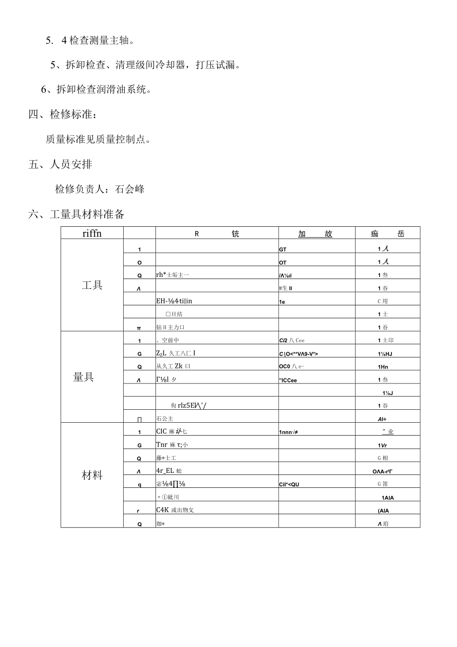 加氢新氢压缩机大检修检修方案.docx_第3页