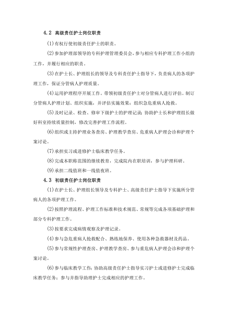 医院护理人员层级管理制度.docx_第3页