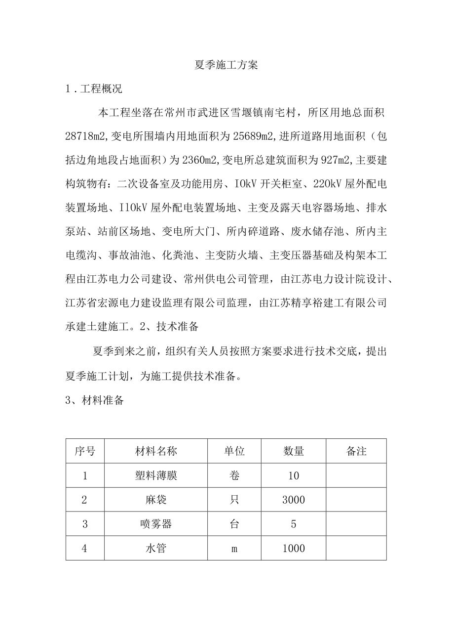 夏季施工方案.docx_第1页