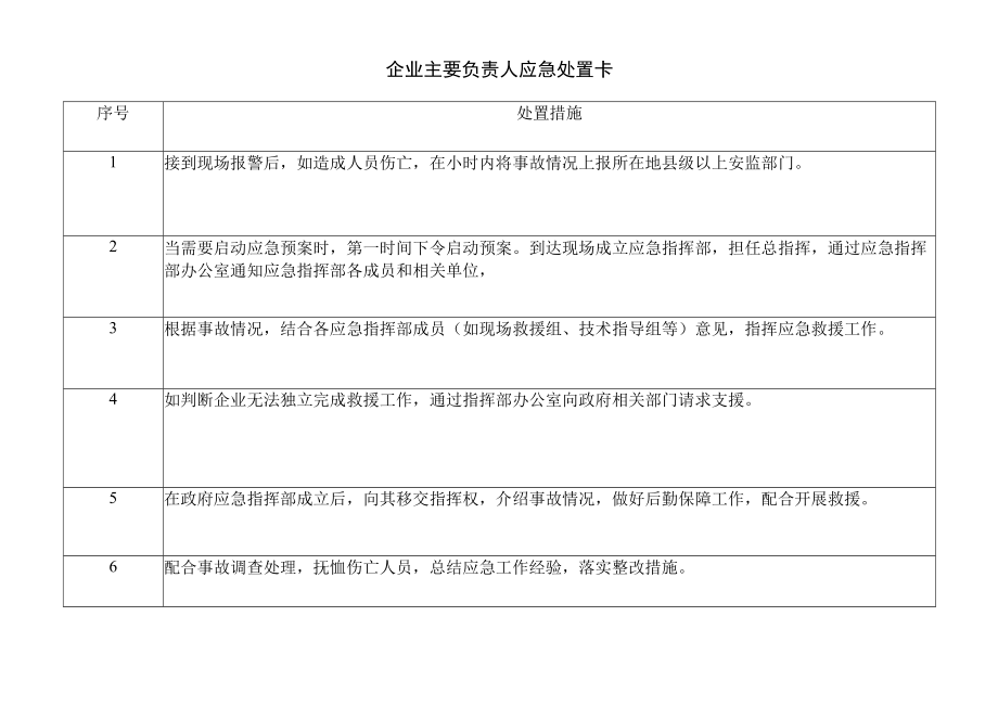 化工岗位安全生产应急处置卡模板【处置卡模板】.docx_第3页