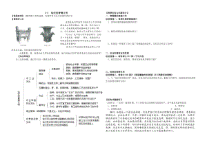 人教版七年级《灿烂的青铜文明》导学案.doc