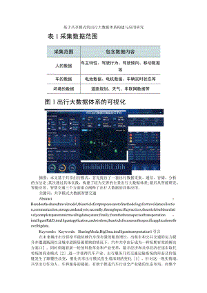 基于共享模式的出行大数据体系构建与应用研究+人工智能技术在城市智能交通方面的应用研究.docx