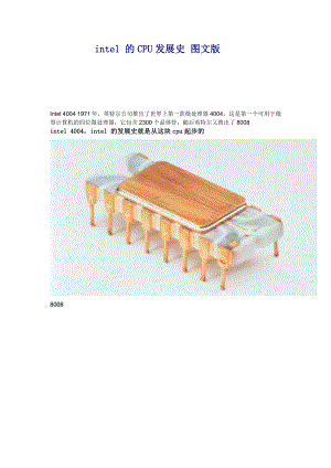 CPU发展史-图文版.doc