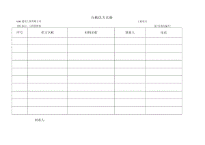 合格供方名册.docx