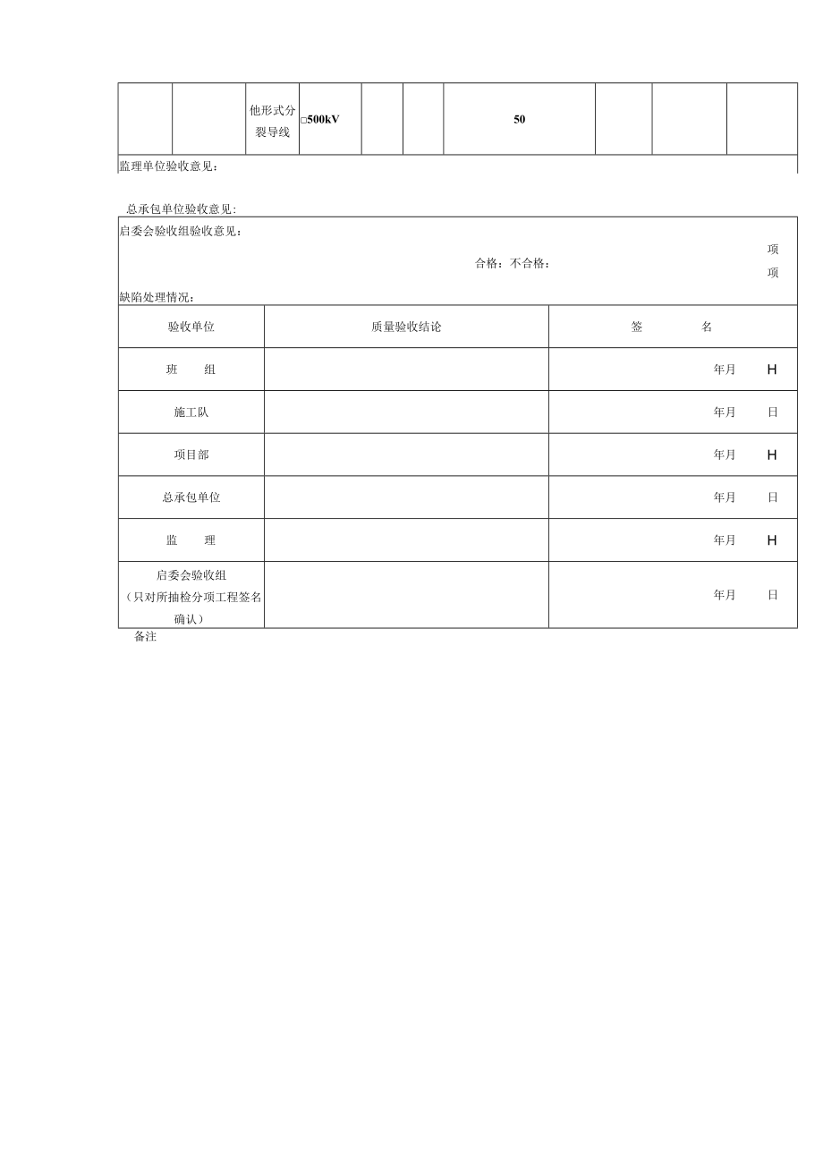 导地线紧线施工 分项工程质量验收记录.docx_第2页