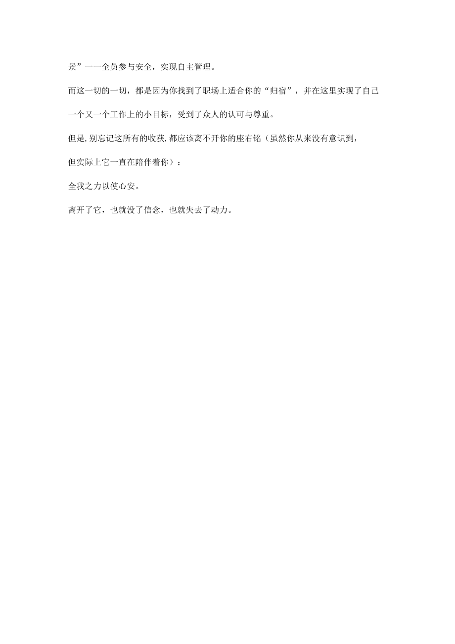 安全生产管理工作经验总结——全我之力以使心安.docx_第2页