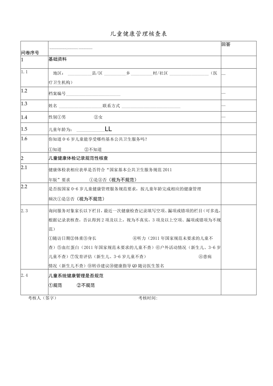 妇幼服务核查表.docx_第1页