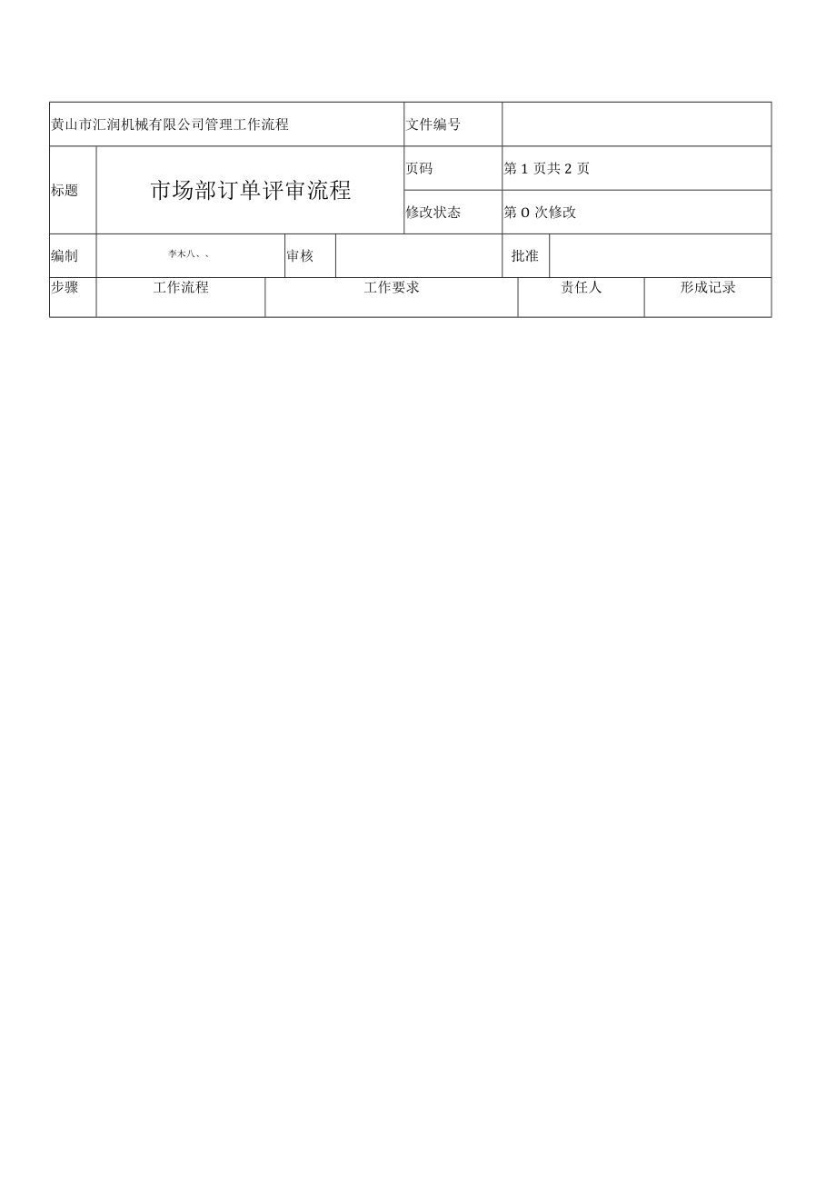 市场部订单评审流程.docx_第1页