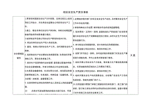 安全员安全生产责任清单.docx