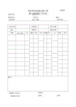 施表-18 施工基沉降汇总记录表.docx