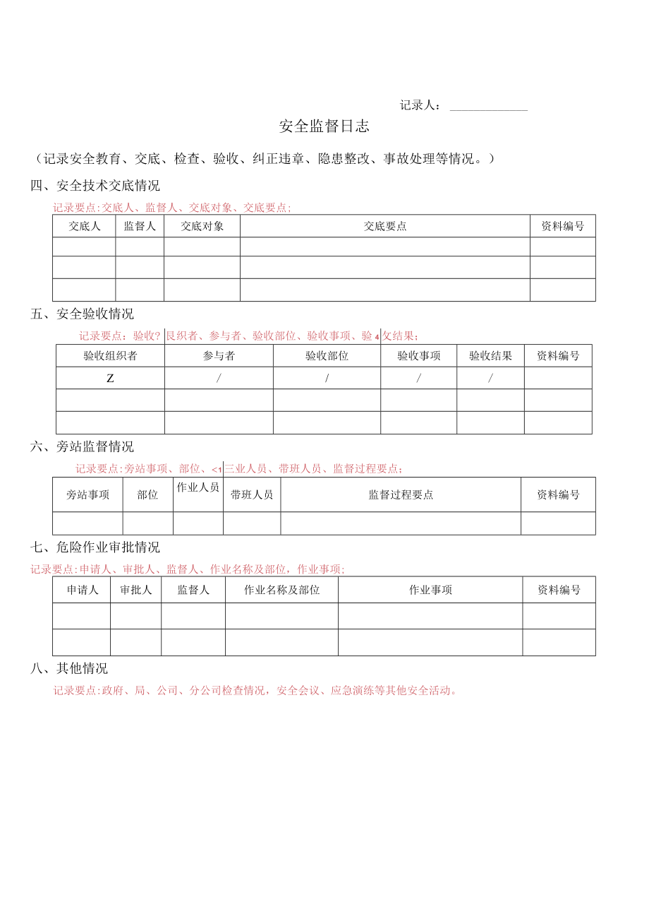 安全监督日志参考模板.docx_第2页