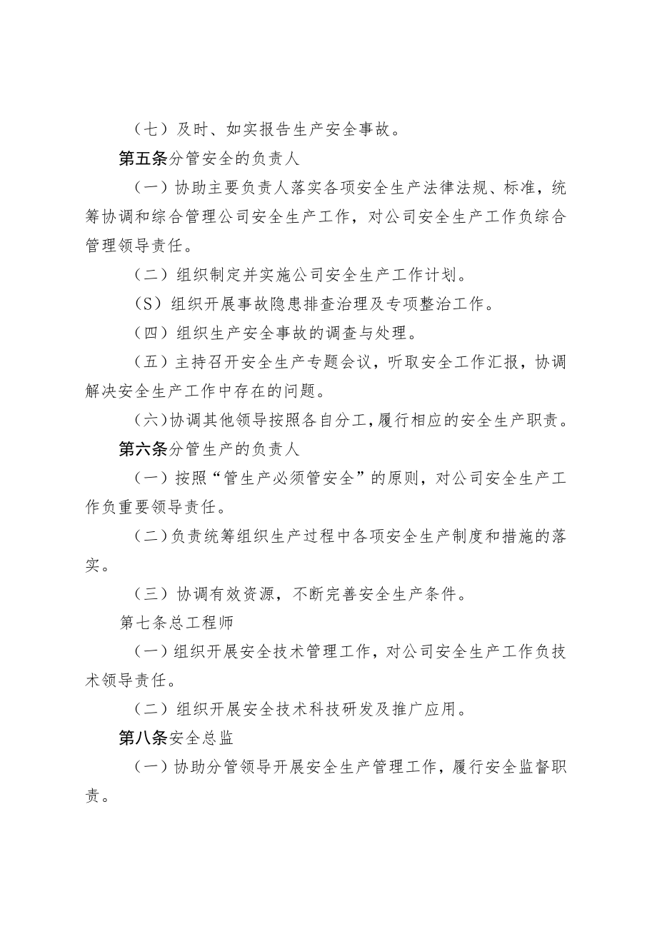 安全生产责任制管理办法.docx_第2页