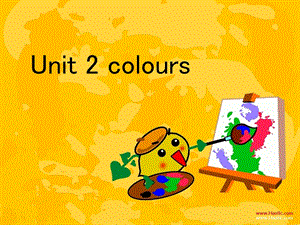 小学三年级上册英语Unit2_colours1课件.ppt