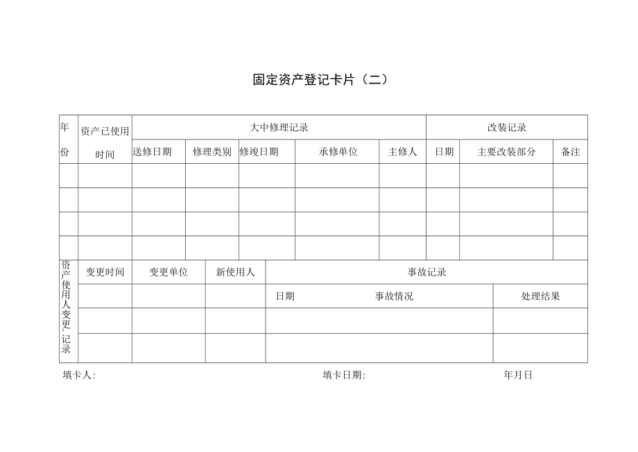 固定资产登记卡片.docx_第2页