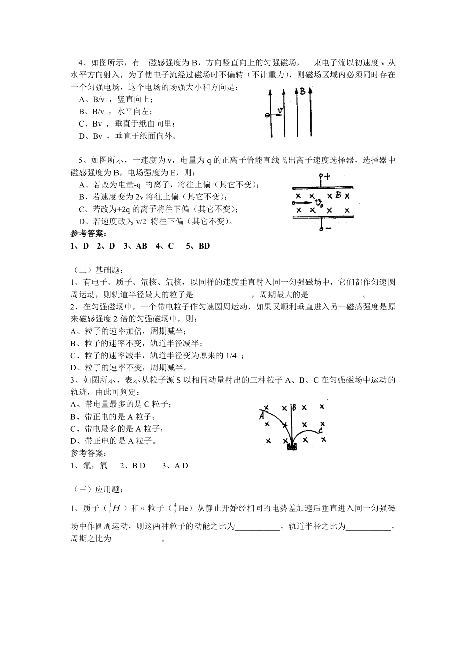 第2单元：磁场对运动电荷的作用.doc_第3页