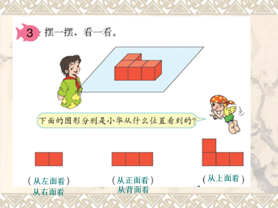 人教版五年级数学上册第三单元第二课时_观察物体(例2).ppt_第2页