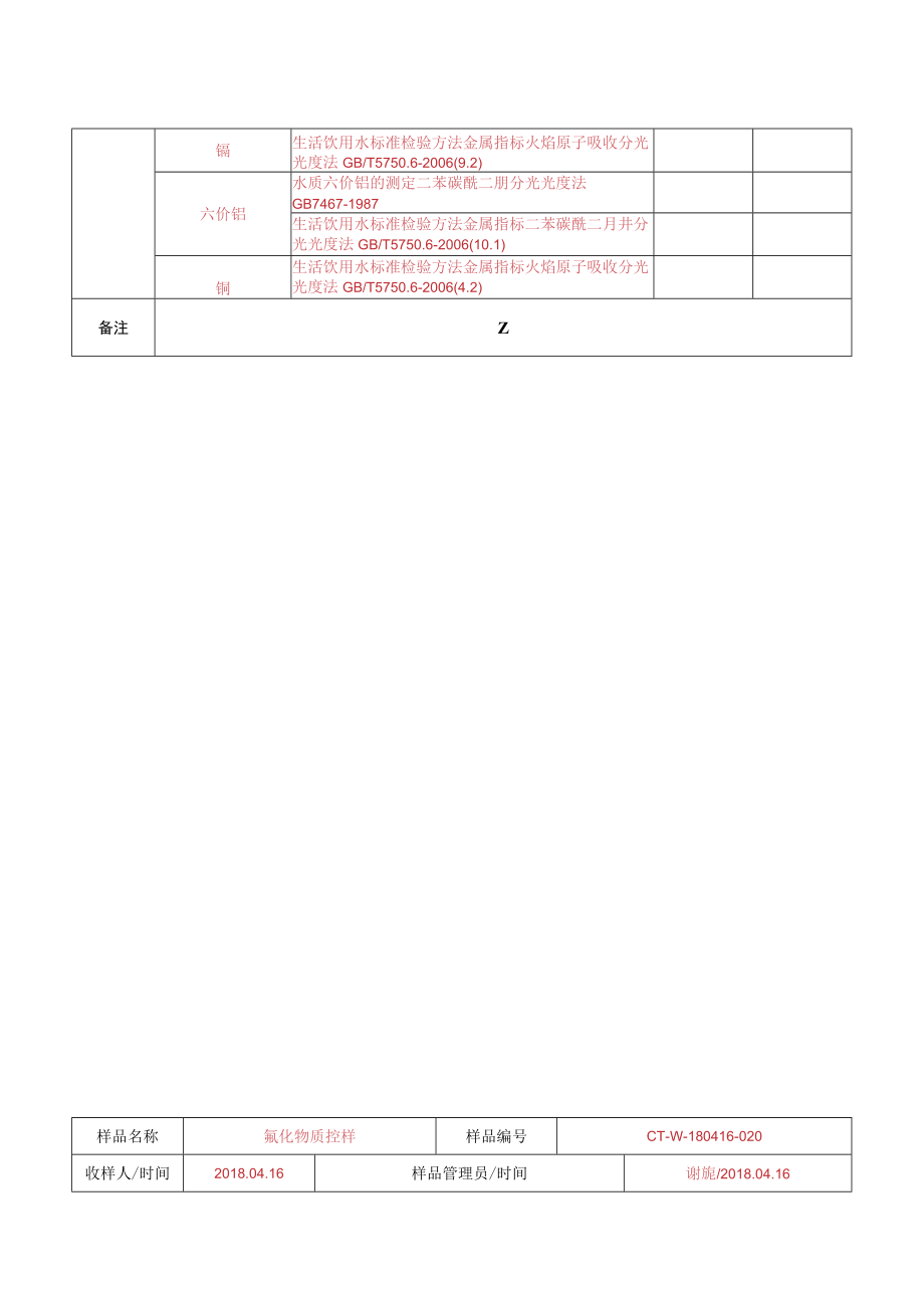 样品流转单-方法验证.docx_第2页