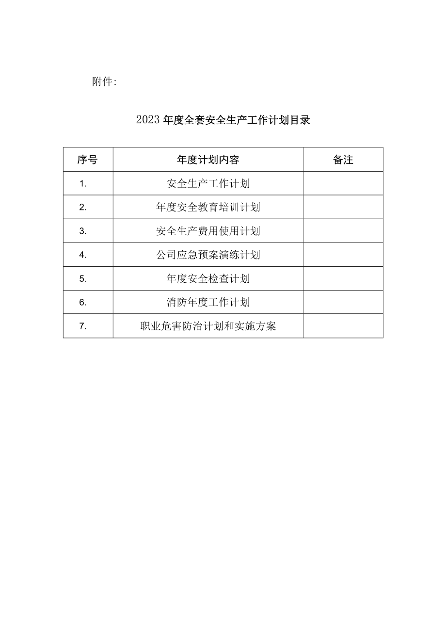 某公司2023年度全套安全生产工作计划.docx_第3页