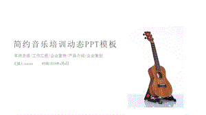 黑白时尚小提琴演奏培训总结计划PPT模板.pptx