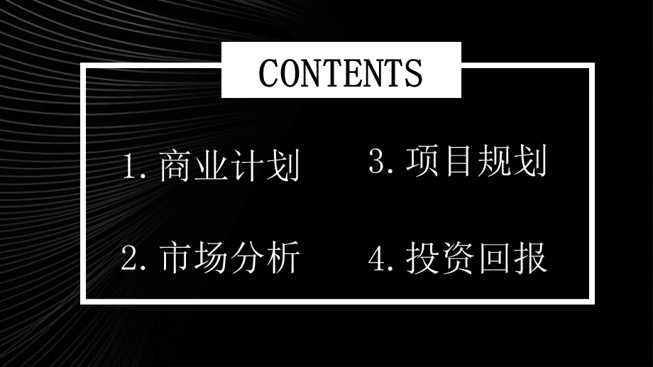 简约商业计划报告PPT模板.pptx_第2页