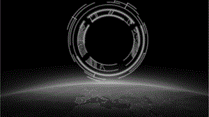 炫酷星空人工智能无所不能项目介绍PPT模板.pptx