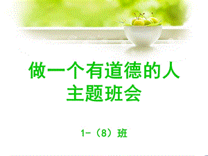 小学生道德讲堂(最美孝心)PPT (3).ppt