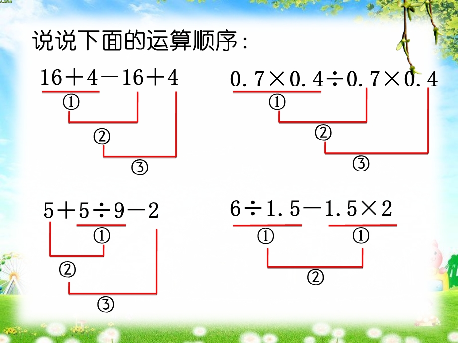 人教版四年级下册数学运算定律与简便计算.ppt_第2页