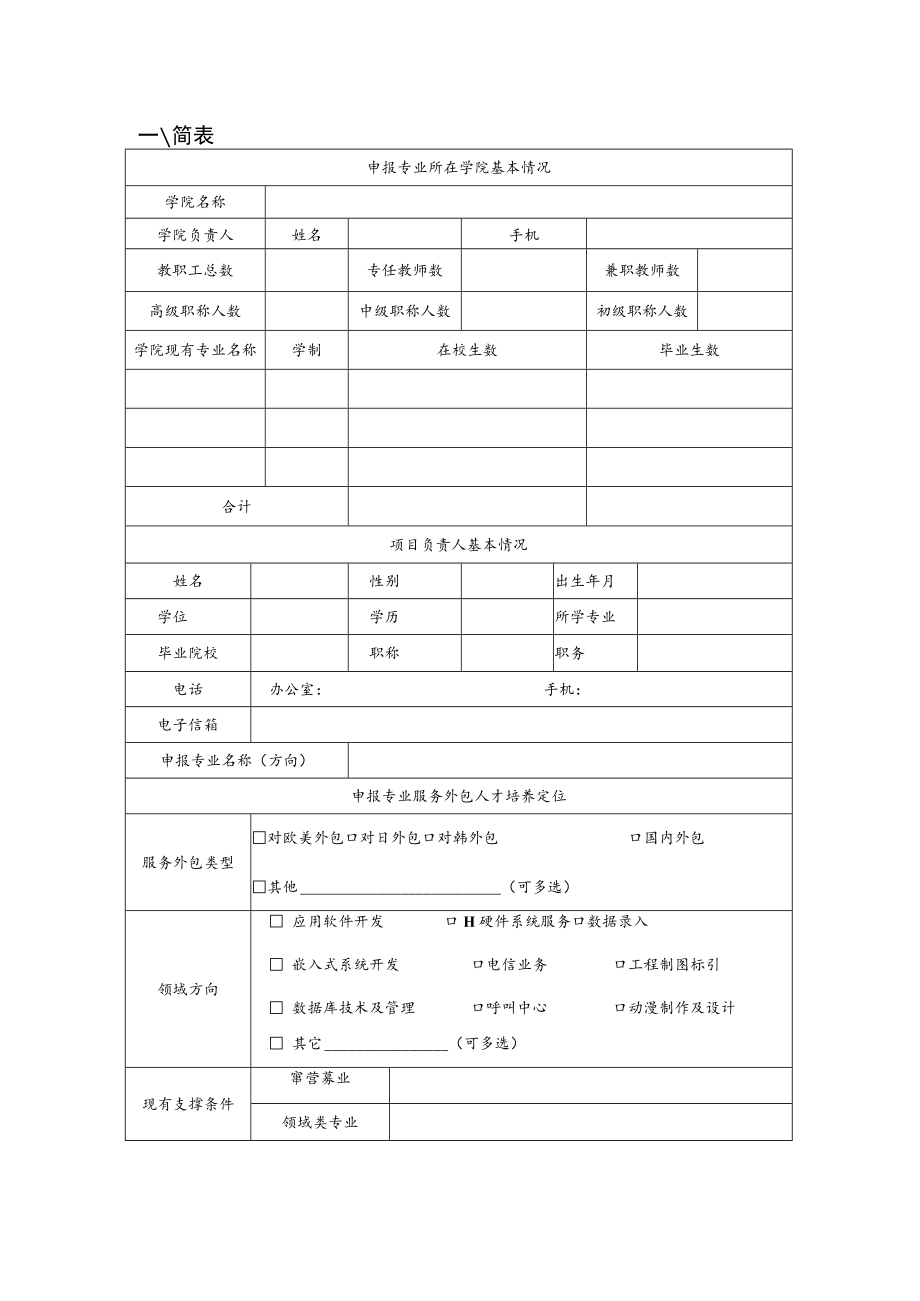 湖北省服务外包人才培养训基地申报表.docx_第3页