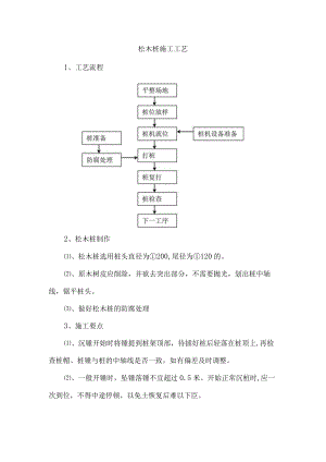 松木桩施工工艺.docx