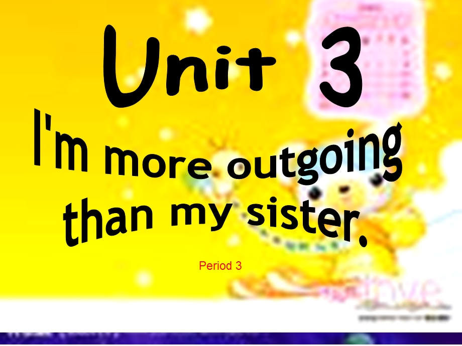 人教版（新目标）初中八上Unit3I'mmoreoutgoingthanmysister课件1.ppt_第1页