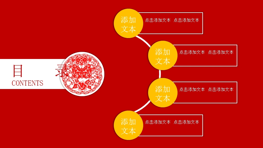 节文化剪纸风PPT模板1.pptx_第3页