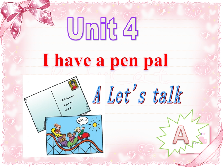 新版PEP六年级上册Unit4IhaveapenpalA_Let's_talk.ppt_第1页