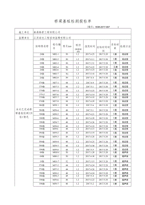 桥梁基桩检测单7.docx