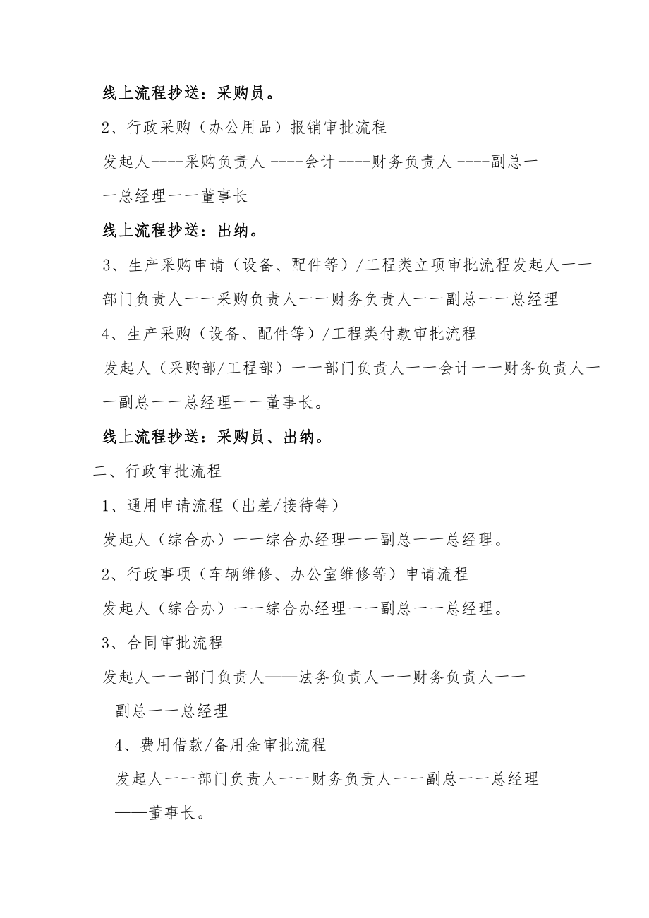 公司审批流程规定汇总.docx_第2页