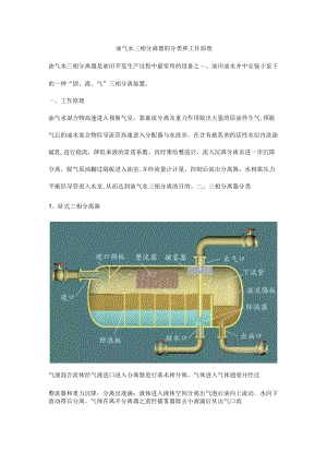 油气水三相分离器的分类和工作原理.docx