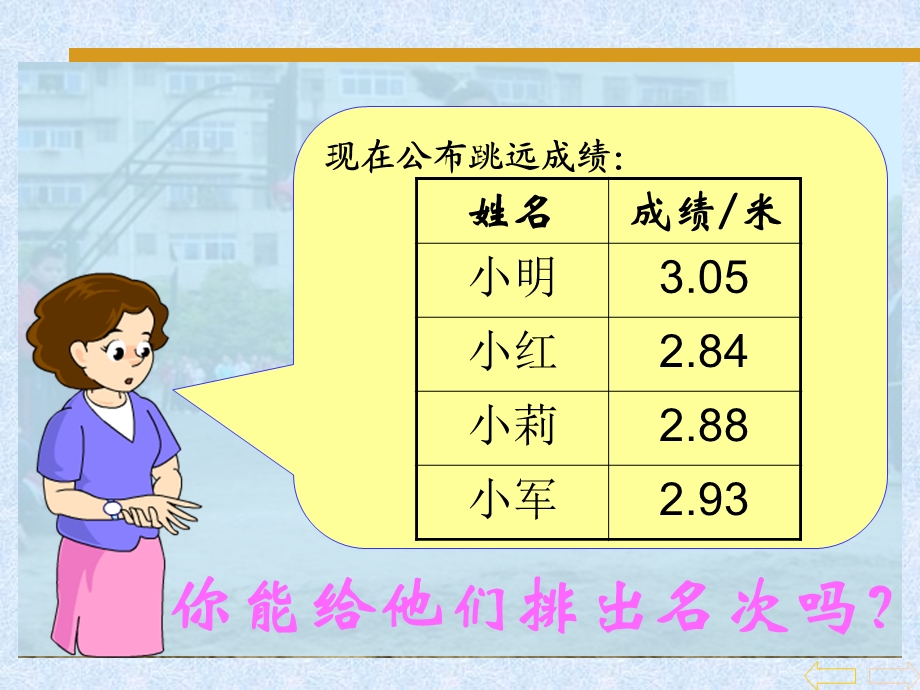 人教版新课标小学数学三年级下册《小数的大小比较课件》课件.ppt_第3页