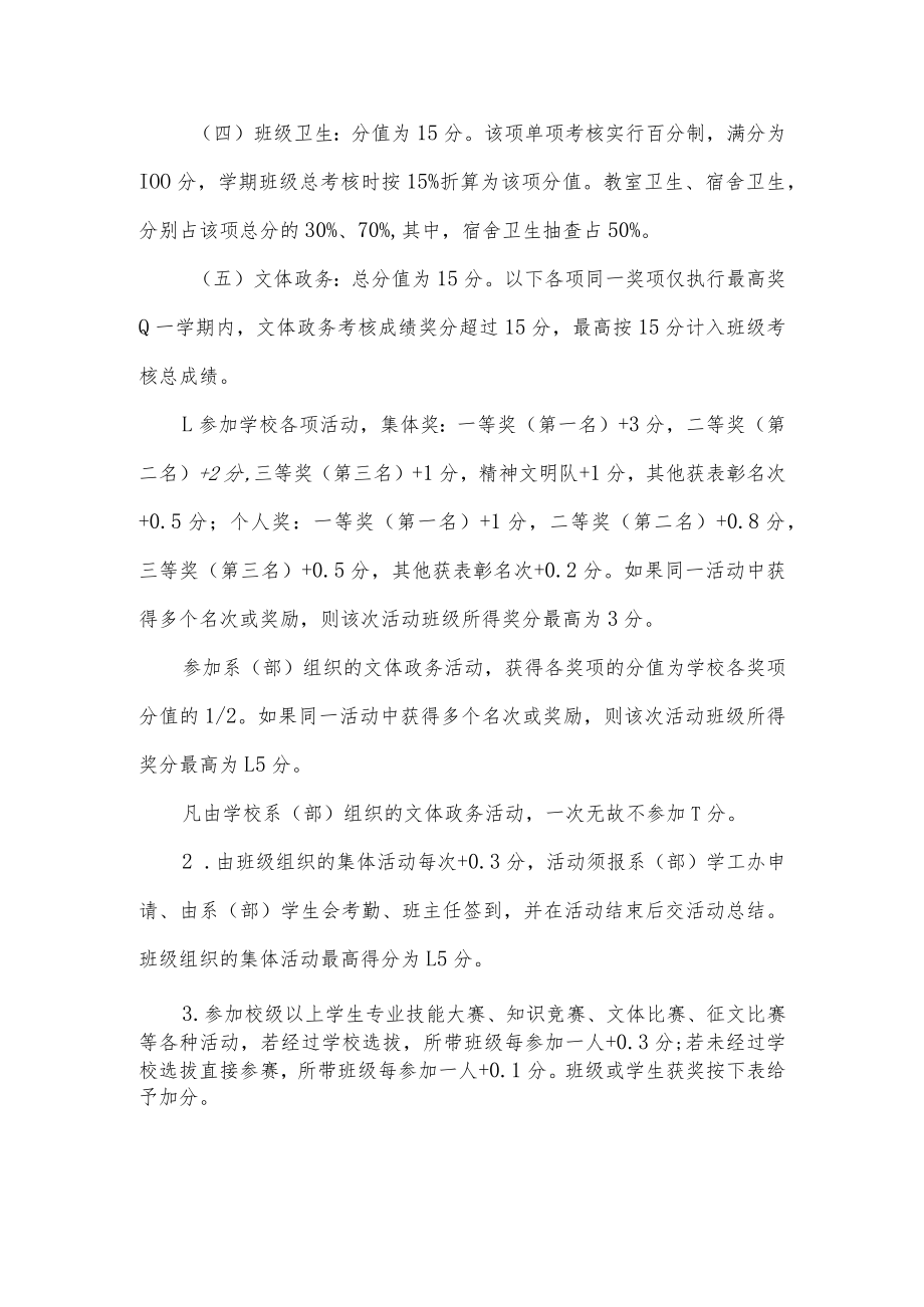 河南测绘职业学院班级工作考核办法.docx_第2页