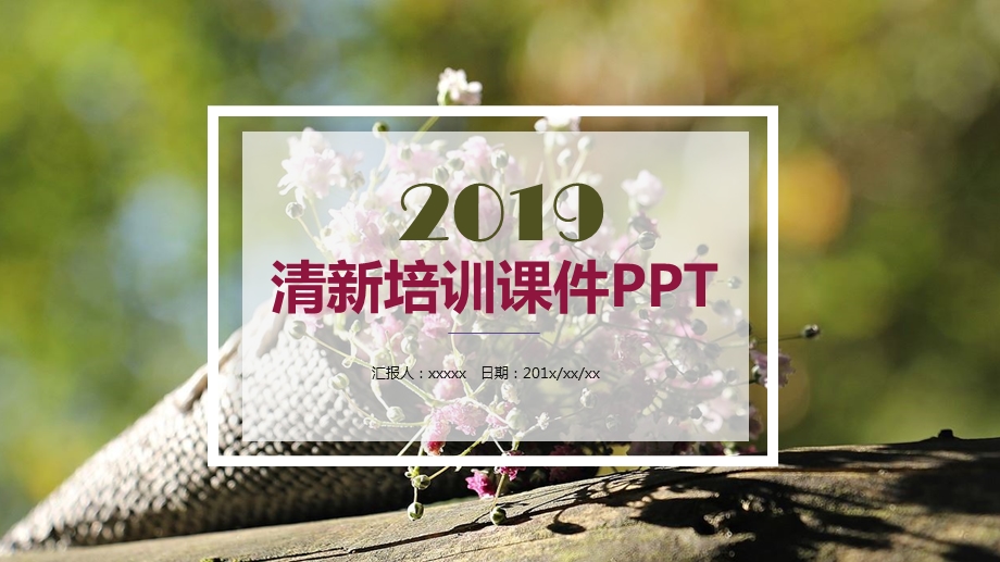 清新培训课件PPT模板2.pptx_第1页