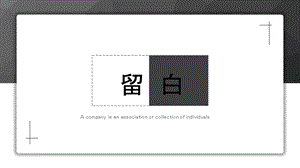 黑白极简风中总结PPT模板.pptx