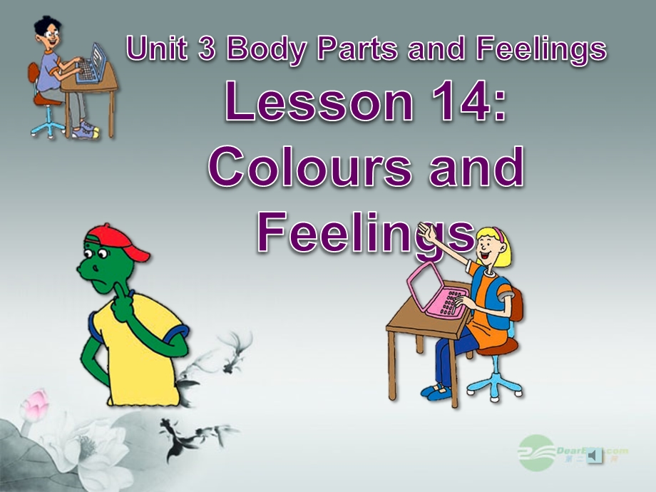 七年级英语上册_Unit_3_Body_Parts_and_Feelings_Lesson_14_Colours_and_Feelings精美课件_(新版)冀教版.ppt_第1页