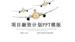 时尚大气项目商业计划书PPT模板 1.pptx