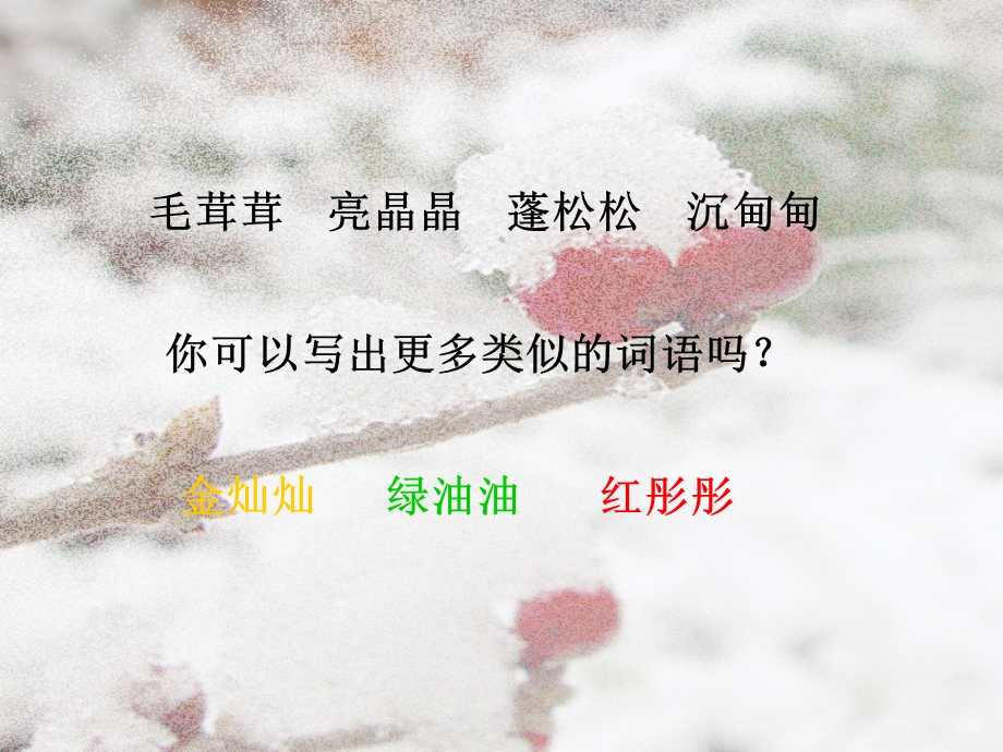 北师大版语文四年级上册瑞雪图课件.ppt_第3页