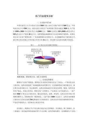 木门行业竞争分析.docx