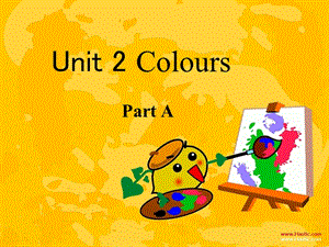 小学三年级上册英语Unit2_colours课件.ppt