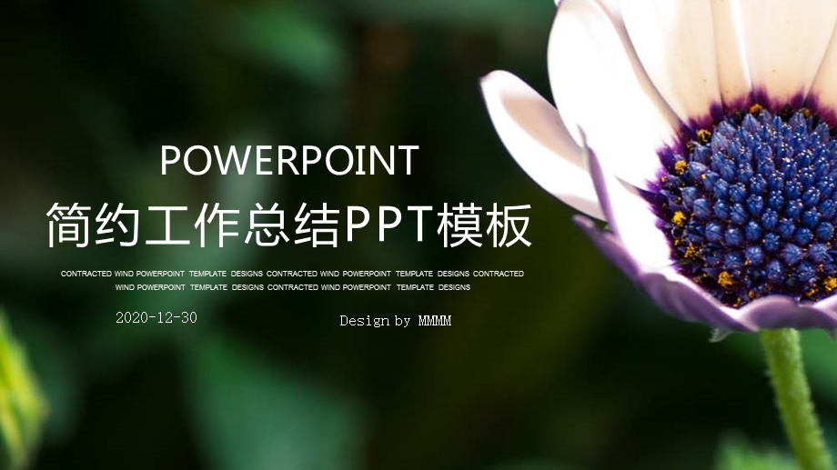 简约清新工作总结工作汇报PPT模板 1.pptx_第1页