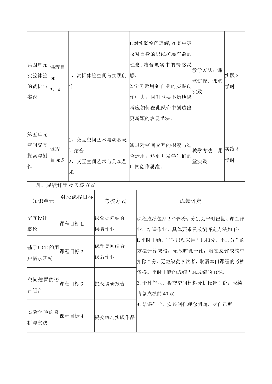 《空间交互设计》课程教学大纲.docx_第3页