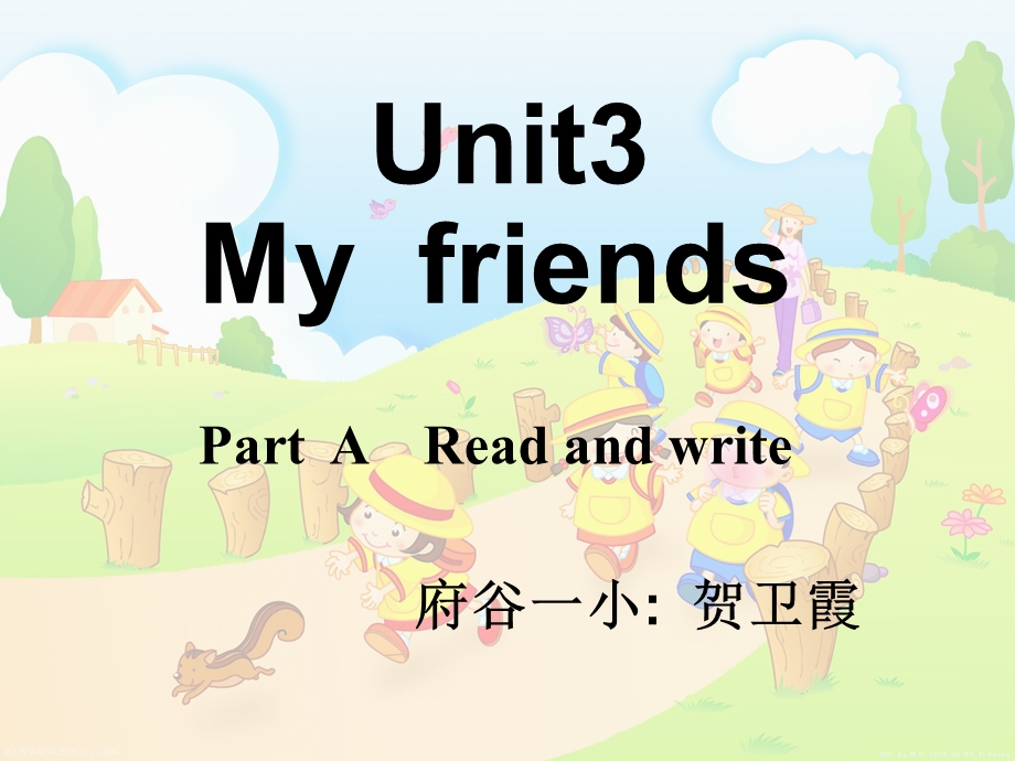 小学四年级英语PartAReadandwrite课件.ppt_第1页